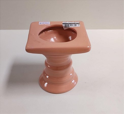 COLUNA CERAMICA QUADRADA PEQUENA ROSE 11X10