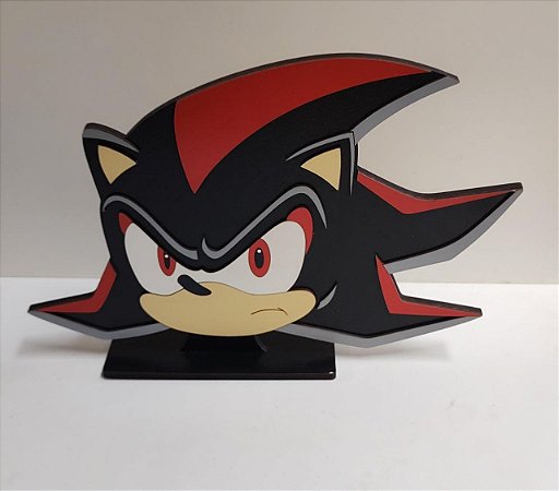 PERSONAGENS BUSTO SONIC C/ BASE 34X25CM