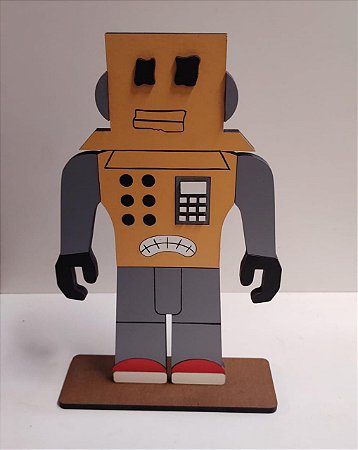 ROBO ROBLOX 29X17 CM COM BASE