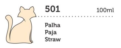 TINTA ACRÍLICA DECORATIVA 100ML PALHA GATO PRETO