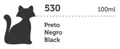 TINTA ACRÍLICA DECORATIVA 100ML PRETO GATO PRETO