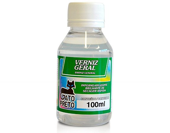 VERNIZ GERAL 100ML GATO PRETO