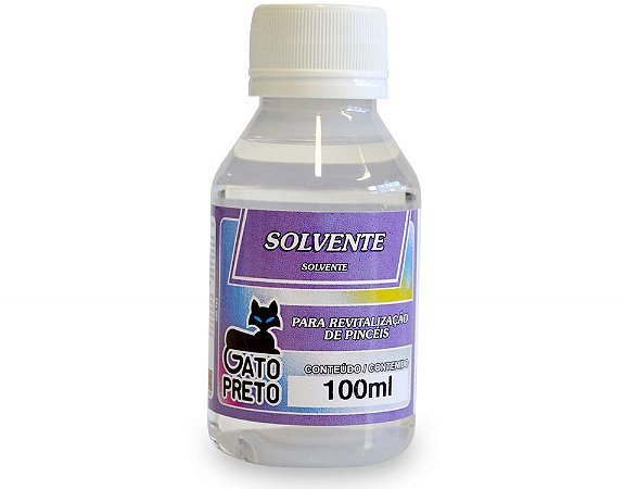 SOLVENTE 100ML GATO PRETO