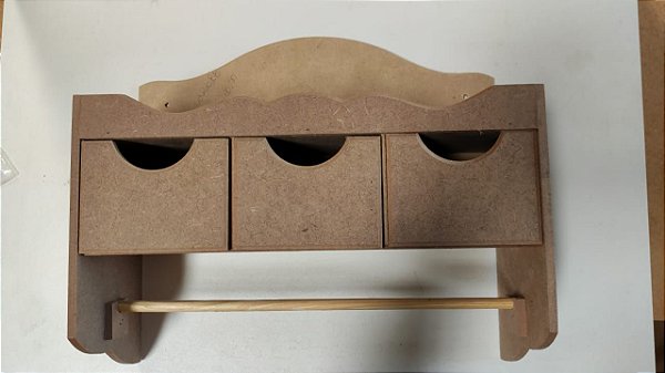 PORTA CONDIMENTO 3 GAVETAS 35X30X12,5 CM