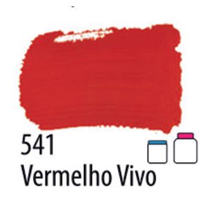 TINTA PVA FOSCA 100ML 541 VERMELHO VIVO ACRILEX