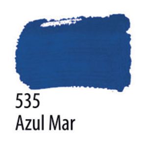 TINTA PVA FOSCA 100ML 535 AZUL MAR ACRILEX