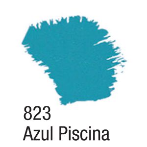 TINTA ACRÍLICA FOSCA 60ML 823 AZUL PISCINA ACRILEX