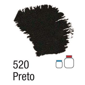 TINTA ACRÍLICA FOSCA 60ML 520 PRETO ACRILEX