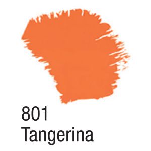 TINTA ACRÍLICA FOSCA 60ML 801 TANGERINA ACRILEX