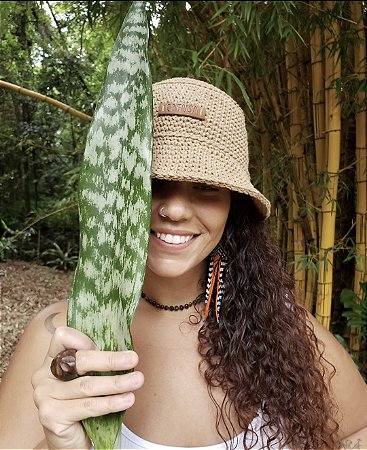 Bucket Hat Amêndoa