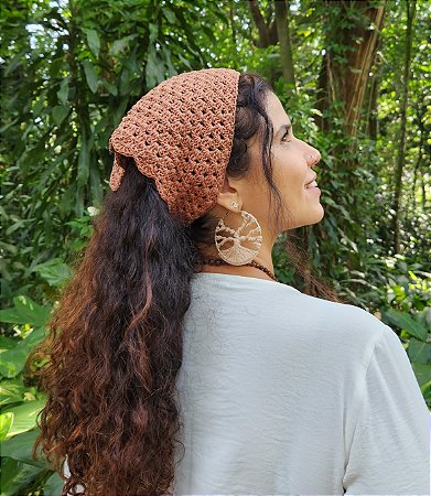 Bandana Marrom lenha