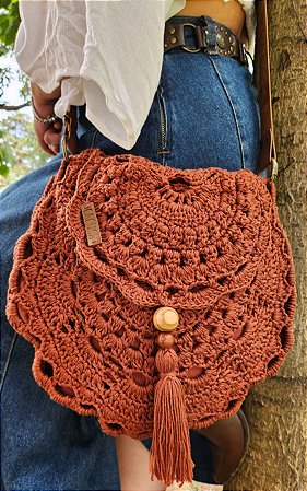 Bolsa Mandala Terracota