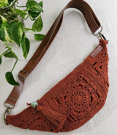 Pochete Mini Bag Mandala Terracota
