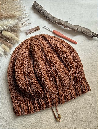Gorro Rasta Cafusa Terracota
