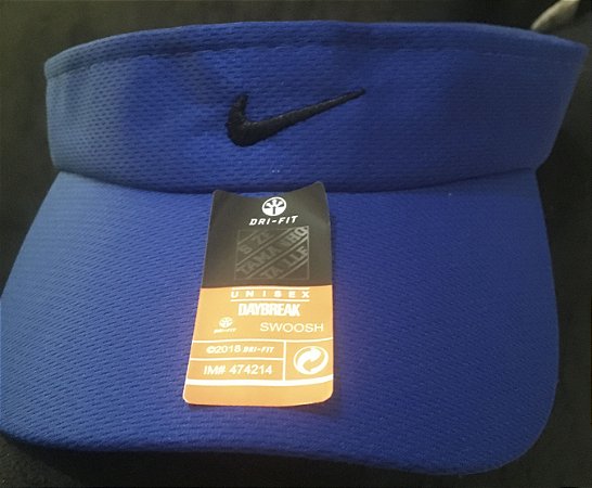 viseira nike azul