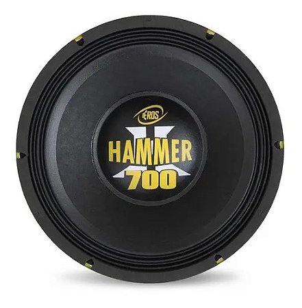 Alto Falante Woofer Eros E-12 Hammer 700 - 12 Polegadas - 8 Ohms.