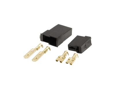 Conector 2 Vias Com Terminal - Permak - Pacote Com 10.