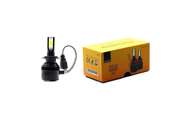 Kit Led H7 Code - Tech One 6000k.