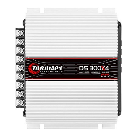 Módulo Amplificador Taramps DS-300x4 Player - 2 Ohms.