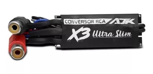 Conversor RCA X3 Ultra Slim AJK.