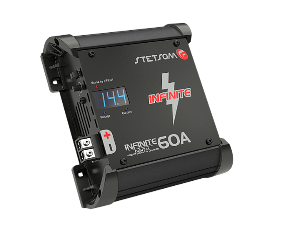 Fonte e Carregador Automotivo Stetsom Infinite 60A.