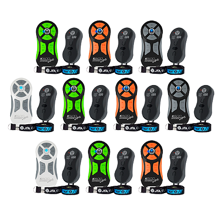 Combo 10 Controles Longa Distância JFA k600 Universal - Cores Sortidas.
