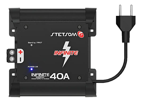 Fonte e Carregador Stetsom 40A Infinite - Bivolt - Digital