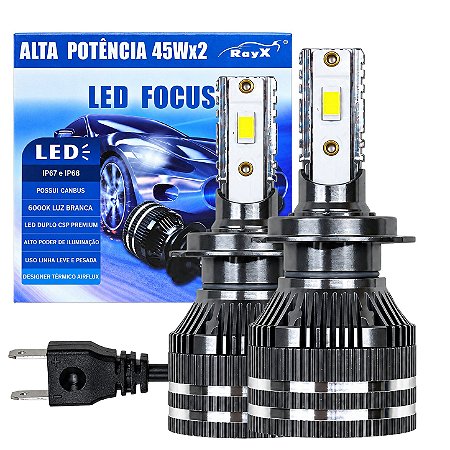 Led Focus H7 - 6000K - Rayx.