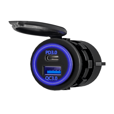 Carregador de Celular Roadstar RS107-3U BR - 2 Entradas USB.
