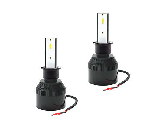 Lâmpada Automotiva  LED CHIP CSP FLIP -  H4 -  8000K - Code.