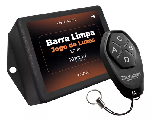 Barra Limpa Jogo de Luzes - Zendel.