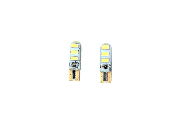 Lâmpada T10 - 6 Leds Silicone - Canbus - Par - Tech One.