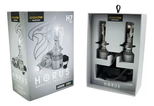 Lâmpada Led Horus H7 6000K Code