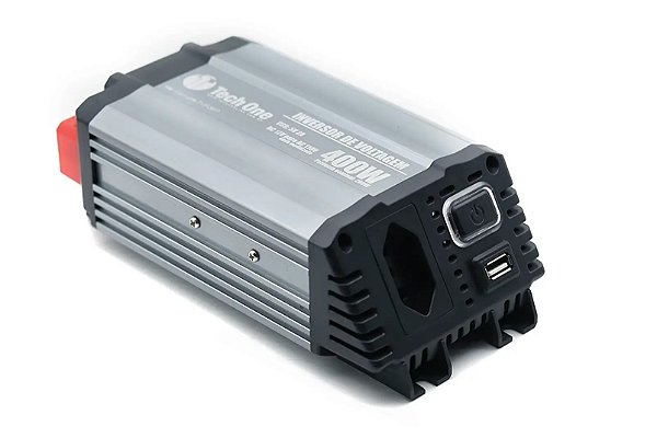 Inversor de Voltagem 400W 12V - 110V Tech One
