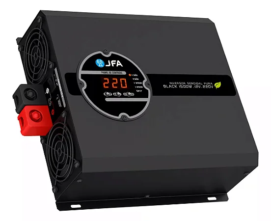 Inversor JFA Off-Grid Senoidal Pura 1500w 12/220v - Black