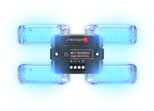 Strobo Automotivo RGB com Bluetooth - Stetsom.