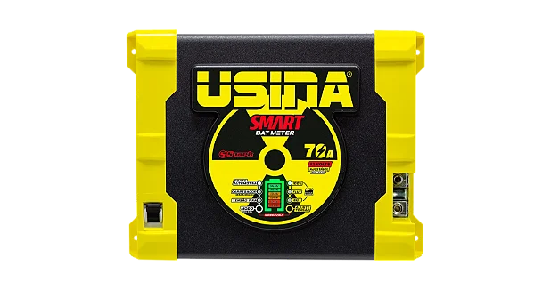Fonte e Carregador Usina Battery Meter 70A 12V BV