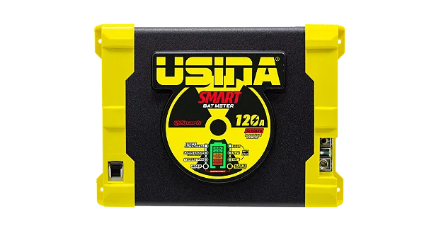 Fonte e Carregador Usina Battery Meter 120A 12V BV