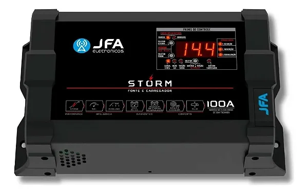 Fonte e Carregador JFA 100A Storm Plus