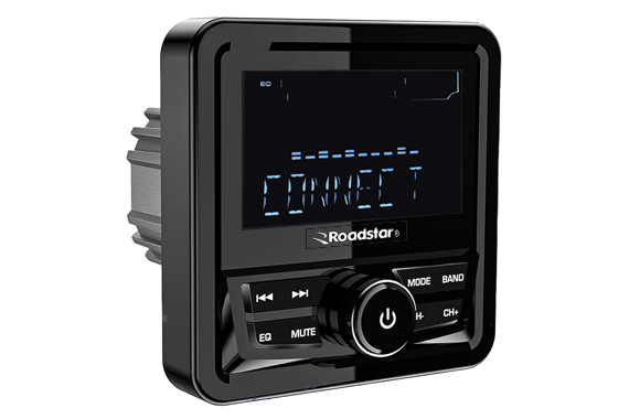 Auto Rádio Roadstar AM/FM MP3 RS504M BR - Linha Marine.