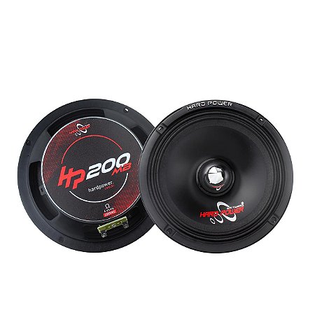 Alto Falante Hard Power HP 200MB 6 Polegadas 4 Ohms.