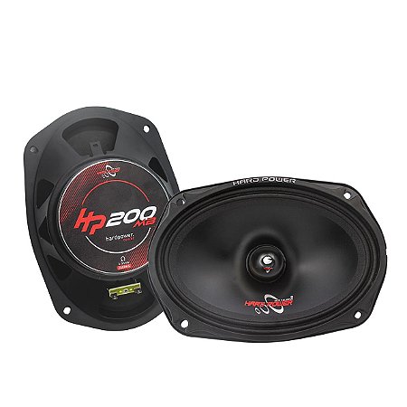 Alto Falante Hard Power HP 200MB 6x9 Polegadas 4 Ohms.