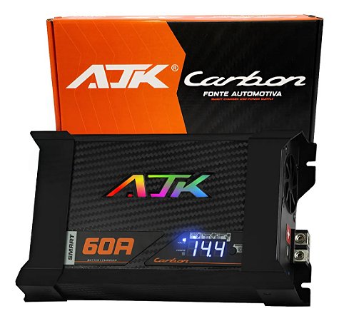 Fonte AJK Carbon Smart 60A.
