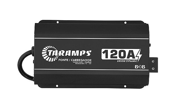 Fonte e Carregador Bob 120a - Bivolt - Taramps.