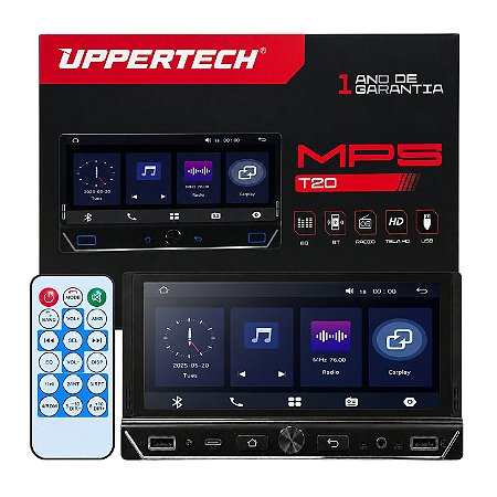 Multimídia MP5 T20 - Uppertch.