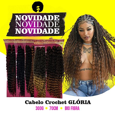 Cabelo Orgânico - Lindona - Bio Fibra - 70cm