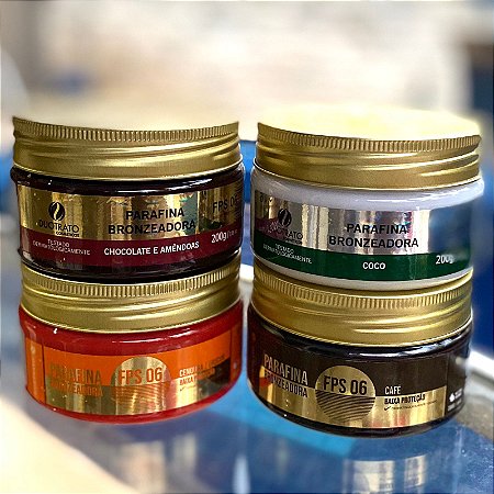 Parafina Bronzeadora Duotrato 200g