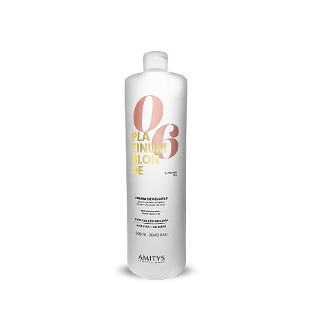 AGUA OXIGENADA 6 VOLUMES PLATINUM BLONDE 900ML