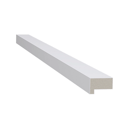 Acabamento Waves/Ripado Santa Luzia Poliestireno Branco