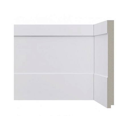 Rodapé Santa Luzia 523 em Poliestireno 20cm Branco
